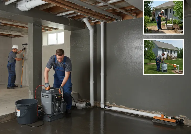 Basement Waterproofing and Flood Prevention process in Elon, NC